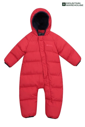 Mountain Warehouse Red Frosty Toddler Fleece Lined Padded Suit (N18258) | £40