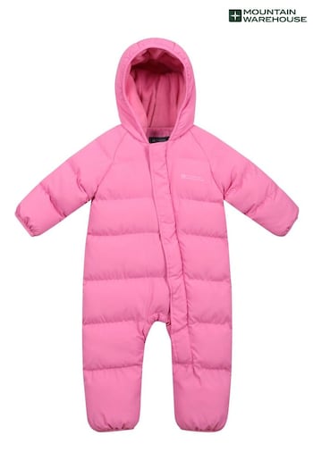 Mountain Warehouse Pink Frosty Toddler Fleece Lined Padded Suit (N18259) | £40