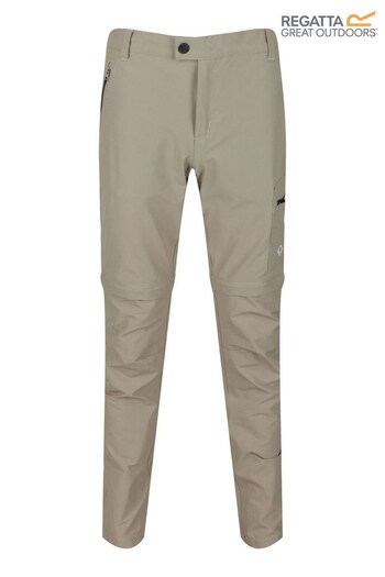 Regatta Cream Highton Zip Off Walking Trousers (N18325) | £56