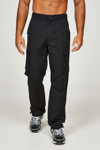 Alessandro Zavetti Lodetti Cargo Black Trousers (N18367) | £60
