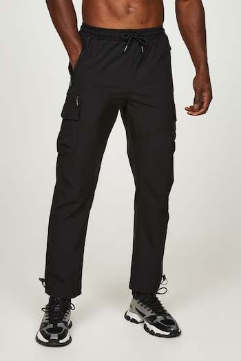 Alessandro Zavetti Vitalo Black Cargo Trousers (N18369) | £60