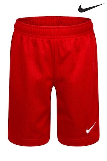 Nike Red Mesh Little Kids Shorts (N18384) | £18