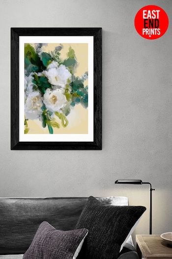 East End Prints Green Roses Buttercreme by Ana Rut Bre (N18600) | £45 - £120