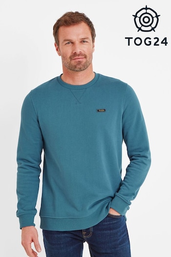 Tog 24 Teal Blue Wyatt Sweater (N18641) | £40