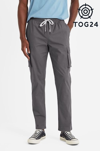 Tog 24 Grey Silas Cargo Smart Trousers (N18730) | £45