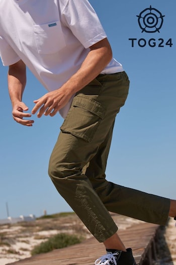 Tog 24 Green Silas Cargo Trousers PORTER (N18737) | £45