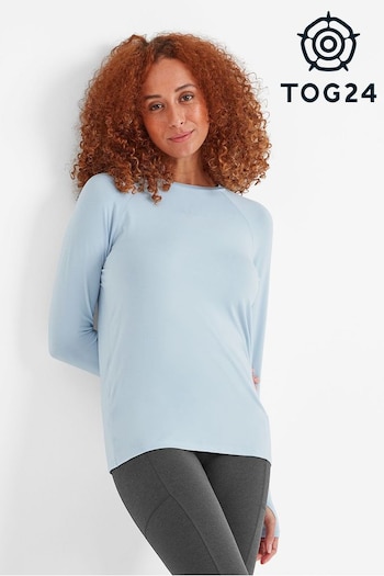 Tog 24 Blue Hollier moinss Long Sleeve Sports Top (N18742) | £32