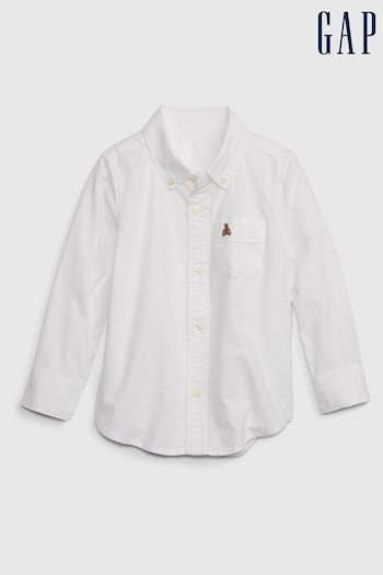 Gap White Cotton Oxford Shirt (6mths-5yrs) (N18880) | £18