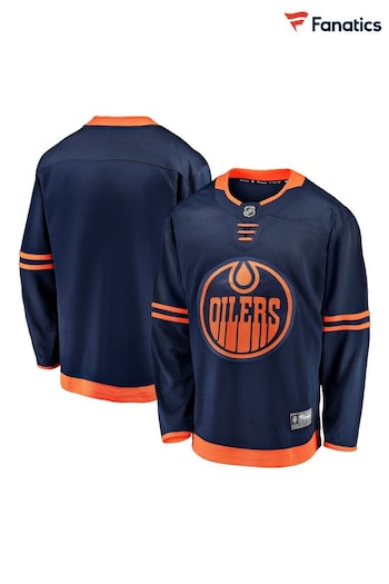 Fanatics Blue NHL Edmonton Oilers Alternate Breakaway Jersey (N18987) | £100