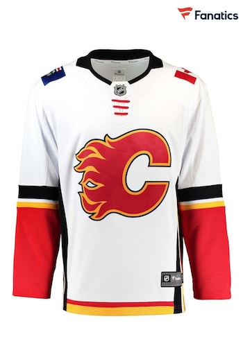 Fanatics NHL Calgary Flames Away Breakaway White Jersey (N20002) | £100