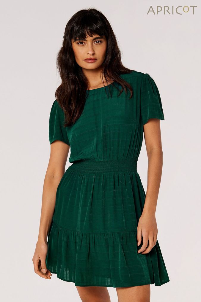 Green holiday shop dresses