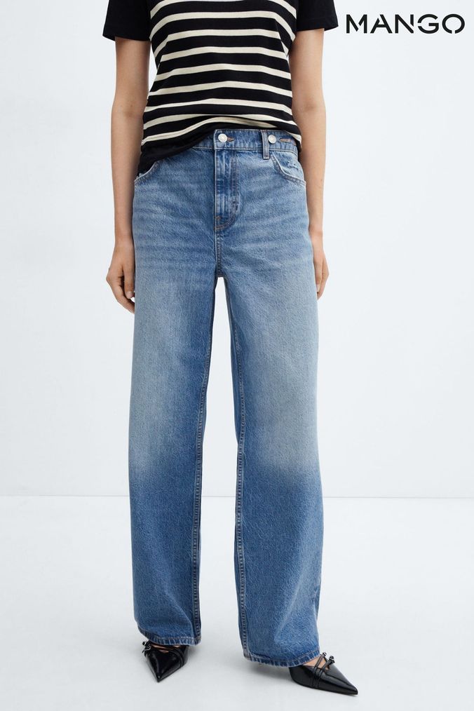 Mango jeans relaxed best sale fit