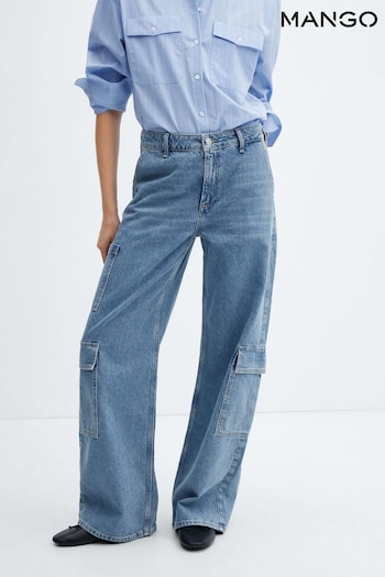 Mango Bluie Cargo Jeans (N20047) | £50