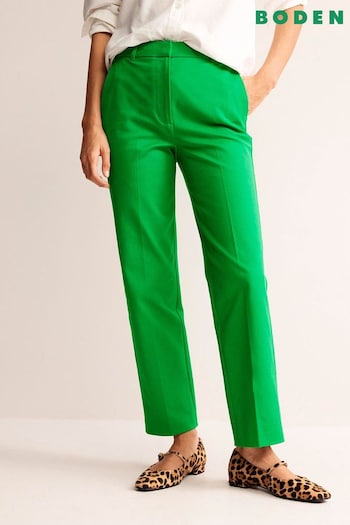 Boden Green Petite Kew Bi-Stretch Trousers (N20198) | £85