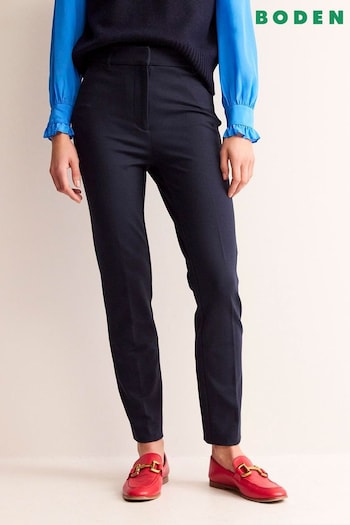 Boden Blue Highgate Ponte Trousers (N20222) | £75