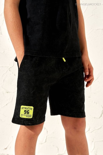 Angel & Rocket Black Evan pleats Shorts (N20276) | £18 - £22