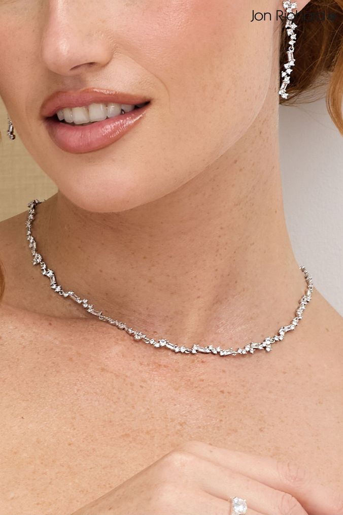 Jon richard swarovski necklace discount