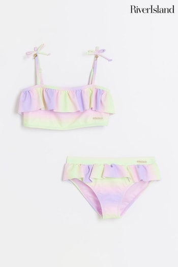 River Island Purple Girls Ombre Bikini (N20790) | £19 - £22