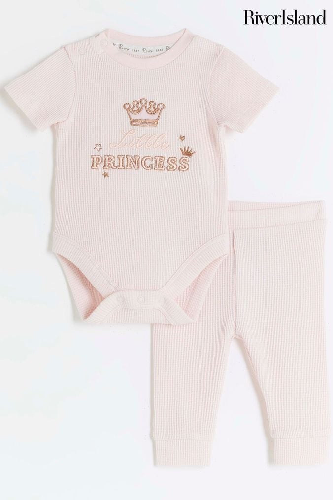 Buy Girls Rompersuits Short Sleeve Newborn Online Next UK