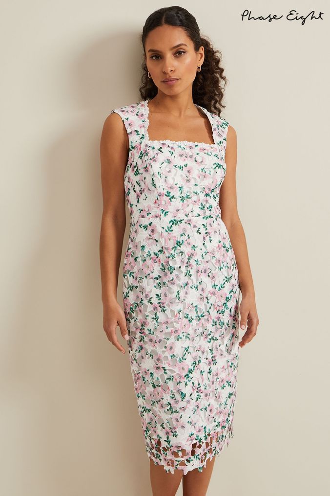 Buy Women s Phase Eight Square Neck Dresses Online Next UK