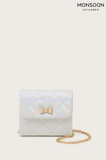 Monsoon White Quilted Mini Bag (N21065) | £12