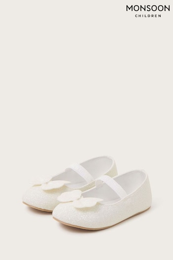 Monsoon Natural Butterfly Walker new Shoes (N21090) | £22