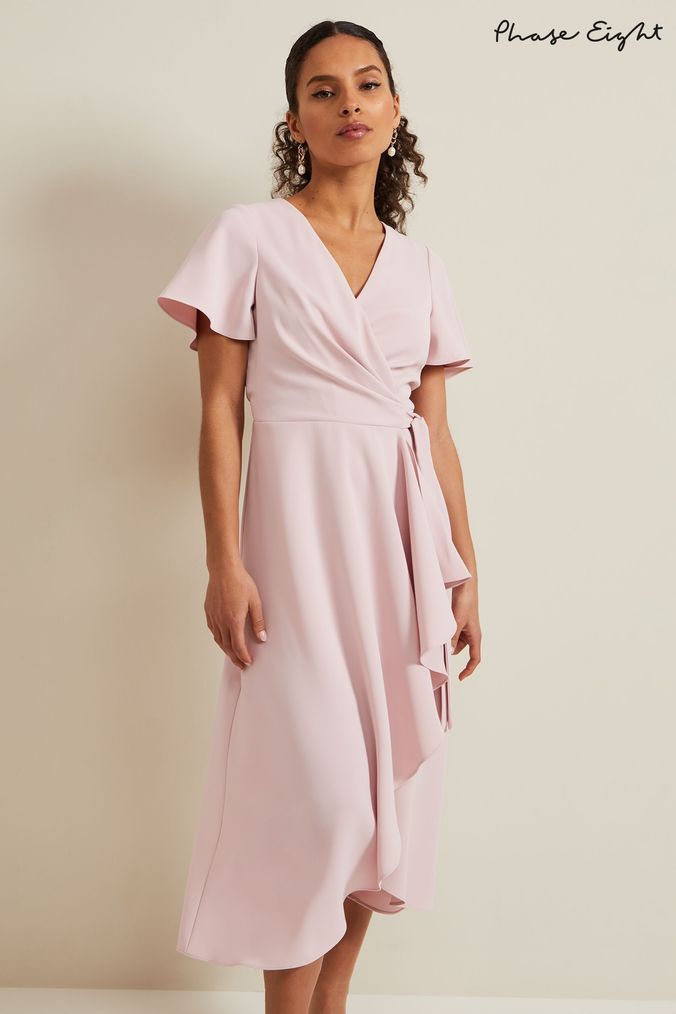 Phase eight dusky pink dress hotsell