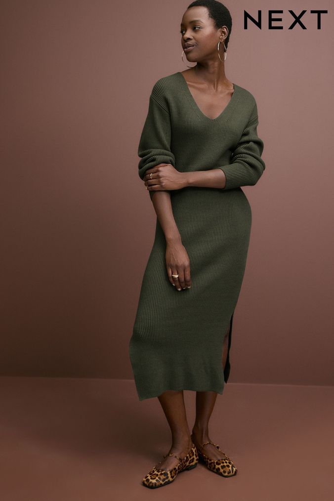 Ladies midi summer dresses outlet