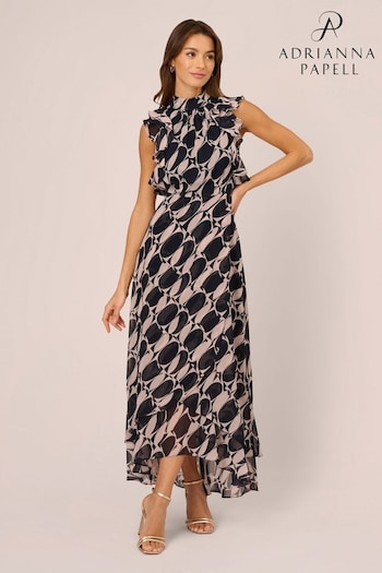 Adrianna Papell Multi Printed Maxi Dress (N21493) | £189