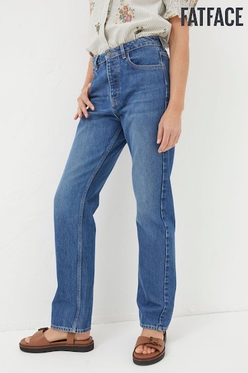 FatFace Blue Sutton Straight Jeans washed (N21642) | £55