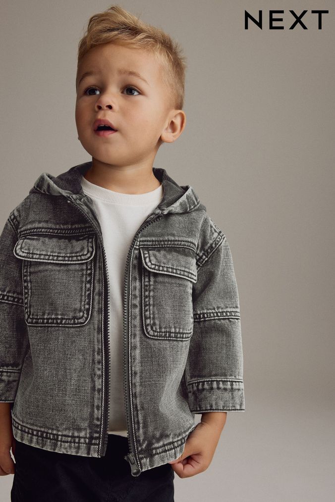 Next baby boy denim jacket hotsell