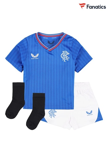 Fanatics Blue Glasgow Rangers Home Baby Kit 2023-24 (N21752) | £40