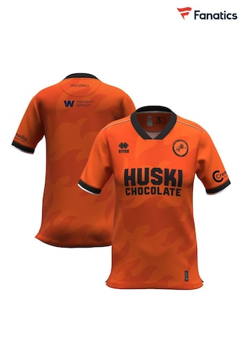 Fanatics Orange Millwall Errea Third Shirt 2023-24 Womens (N21771) | £50