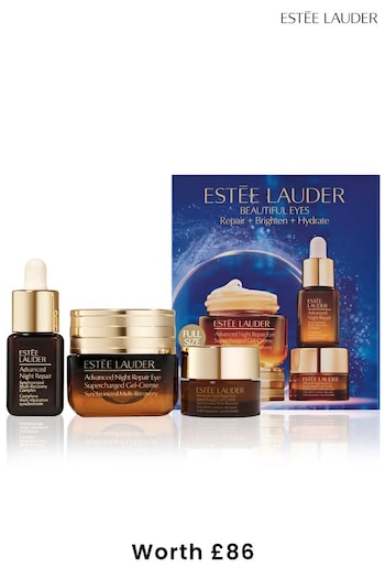 Estée Lauder Beautiful Eyes Advanced Night Repair 3 Piece Skincare Gift Set (Worth £92) (N21822) | £60
