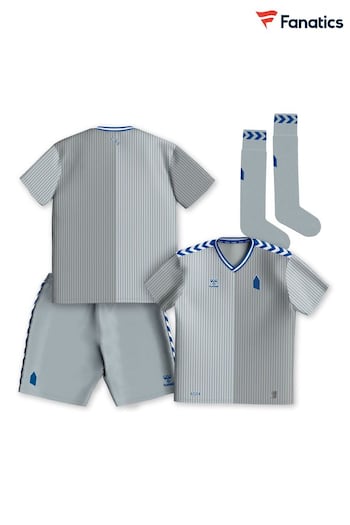 Fanatics Everton Hummel Third Infant Grey Kit 2023-24 (N21881) | £45