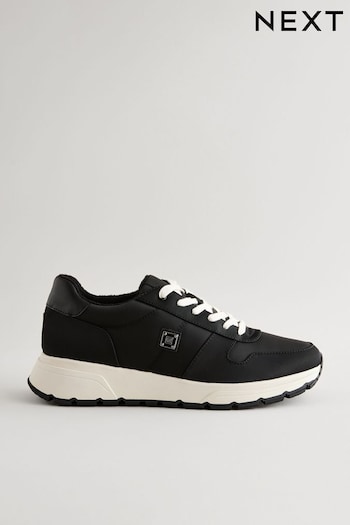 Black Runner Trainers (N21890) | £38