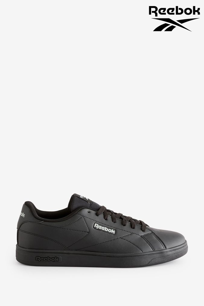 Reebok mens trainers black outlet