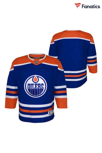 Fanatics Blue NHL Edmonton Oilers Replica Home Jersey (N22087) | £40
