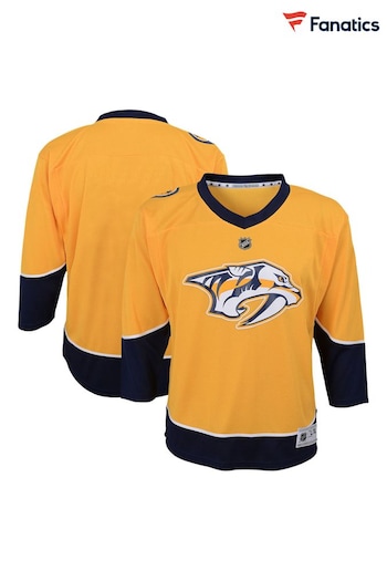 Fanatics Yellow NHL Nashville Predators Home Breakaway Jersey (N22095) | £48
