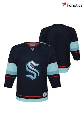 Fanatics Blue NHL Seattle Kraken Replica Home Jersey (N22114) | £40