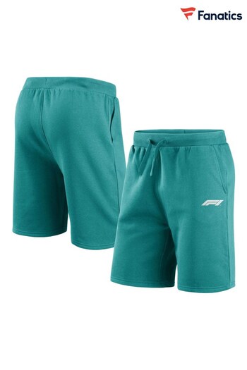 Fanatics Green Formula 1 Essentials Sweat Push Shorts (N22351) | £32