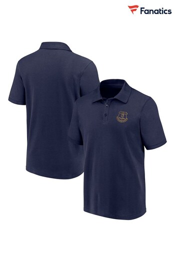 Fanatics Blue Everton Essentials Polo Shirt (N22366) | £28