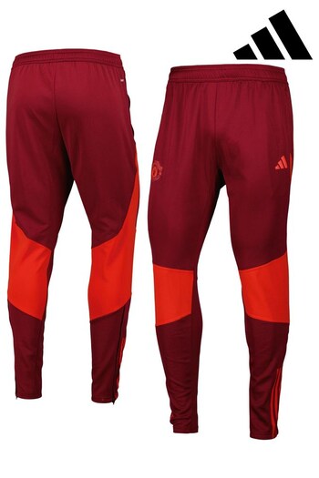 adidas Red Manchester United European Training Winterised Joggers (N22442) | £60