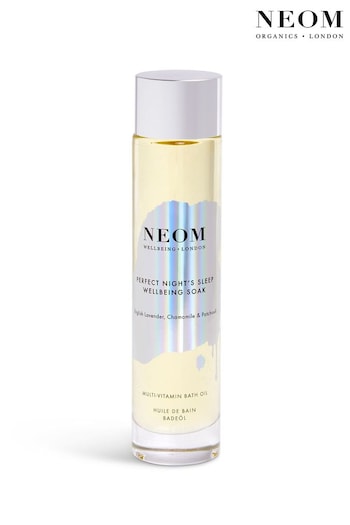 NEOM Perfect Nights Sleep Wellbeing Soak Multi-Vitamin Bath Oil 100ml (N22464) | £45
