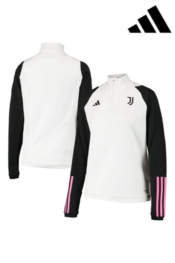 adidas White Juventus Training Top Womens (N22469) | £65