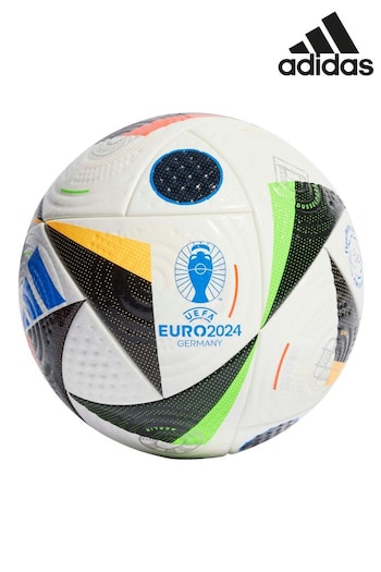 adidas White adidas Euro 2024 Fussballliebe Pro White Football (N22470) | £130
