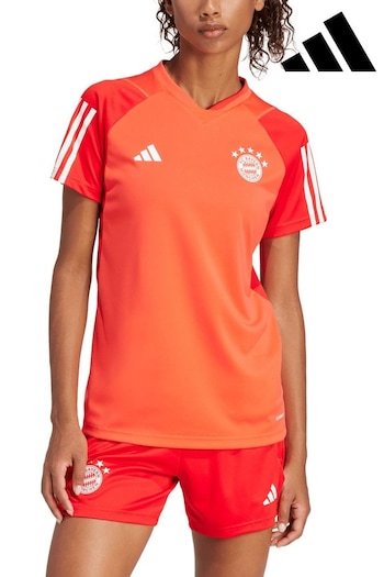 adidas b22705 Red FC Bayern Training Jersey Womens (N22479) | £45