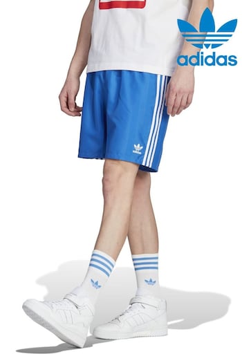 adidas Blue Manchester United x Originals 88-90 Shorts (N22487) | £40