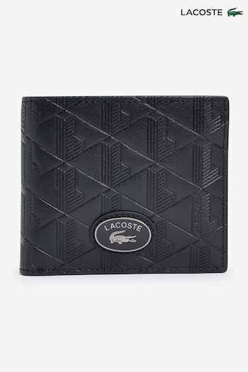 Lacoste Core Originals Nomogrammw Black Wallets (N22554) | £105