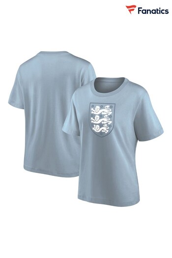 Fanatics Oversized Blue England Detail T-Shirt Womens (N22591) | £20